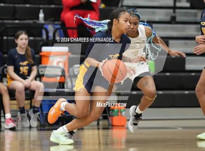 Thumbnail 2 in Cypress Ranch vs Conroe (Lady Tiger Booster Hoops Round Robin) photogallery.