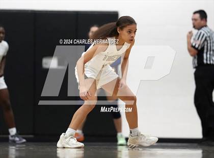 Thumbnail 2 in Cypress Ranch vs Conroe (Lady Tiger Booster Hoops Round Robin) photogallery.