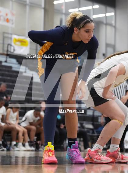 Thumbnail 3 in Cypress Ranch vs Conroe (Lady Tiger Booster Hoops Round Robin) photogallery.
