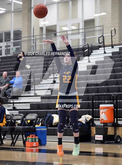 Thumbnail 2 in Cypress Ranch vs Conroe (Lady Tiger Booster Hoops Round Robin) photogallery.