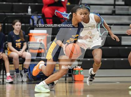 Thumbnail 1 in Cypress Ranch vs Conroe (Lady Tiger Booster Hoops Round Robin) photogallery.