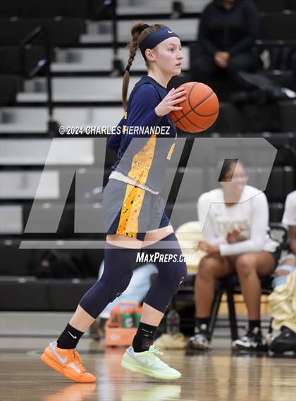 Thumbnail 2 in Cypress Ranch vs Conroe (Lady Tiger Booster Hoops Round Robin) photogallery.