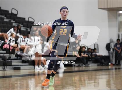 Thumbnail 2 in Cypress Ranch vs Conroe (Lady Tiger Booster Hoops Round Robin) photogallery.