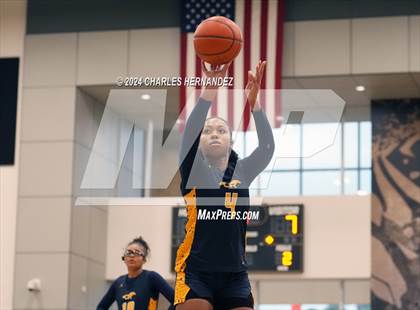 Thumbnail 3 in Cypress Ranch vs Conroe (Lady Tiger Booster Hoops Round Robin) photogallery.