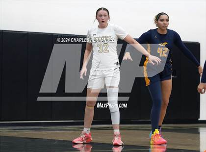 Thumbnail 2 in Cypress Ranch vs Conroe (Lady Tiger Booster Hoops Round Robin) photogallery.