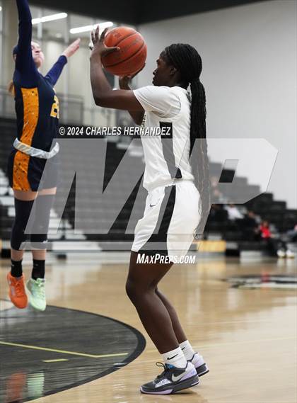 Thumbnail 3 in Cypress Ranch vs Conroe (Lady Tiger Booster Hoops Round Robin) photogallery.