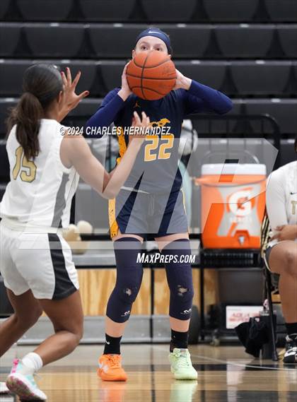 Thumbnail 2 in Cypress Ranch vs Conroe (Lady Tiger Booster Hoops Round Robin) photogallery.