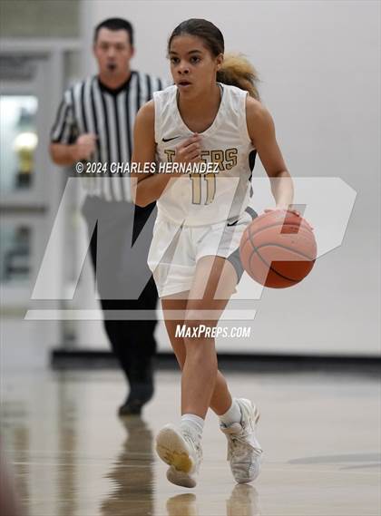 Thumbnail 1 in Cypress Ranch vs Conroe (Lady Tiger Booster Hoops Round Robin) photogallery.