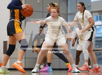 Thumbnail 1 in Cypress Ranch vs Conroe (Lady Tiger Booster Hoops Round Robin) photogallery.