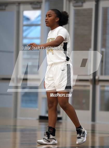 Thumbnail 2 in Cypress Ranch vs Conroe (Lady Tiger Booster Hoops Round Robin) photogallery.