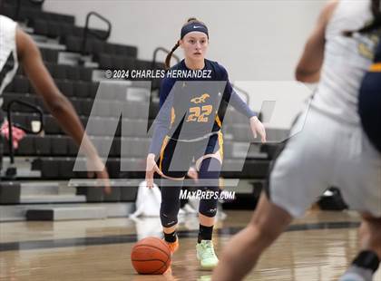 Thumbnail 2 in Cypress Ranch vs Conroe (Lady Tiger Booster Hoops Round Robin) photogallery.