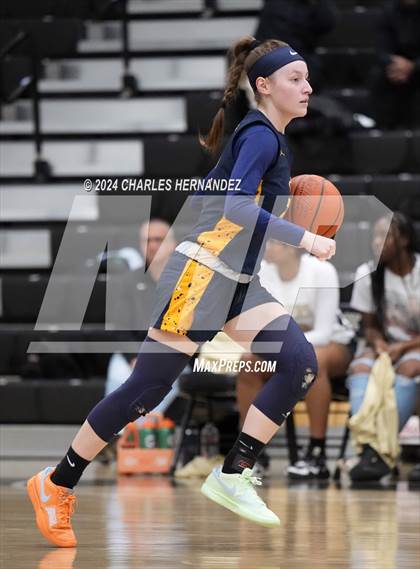 Thumbnail 3 in Cypress Ranch vs Conroe (Lady Tiger Booster Hoops Round Robin) photogallery.