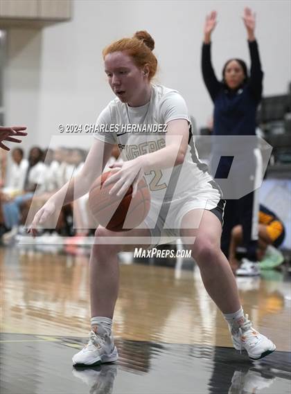 Thumbnail 2 in Cypress Ranch vs Conroe (Lady Tiger Booster Hoops Round Robin) photogallery.