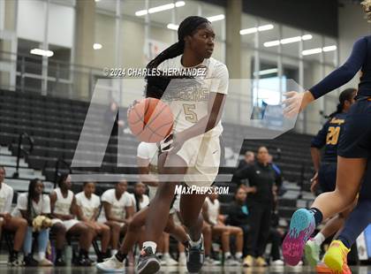 Thumbnail 3 in Cypress Ranch vs Conroe (Lady Tiger Booster Hoops Round Robin) photogallery.