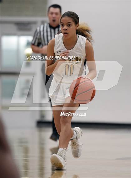 Thumbnail 1 in Cypress Ranch vs Conroe (Lady Tiger Booster Hoops Round Robin) photogallery.