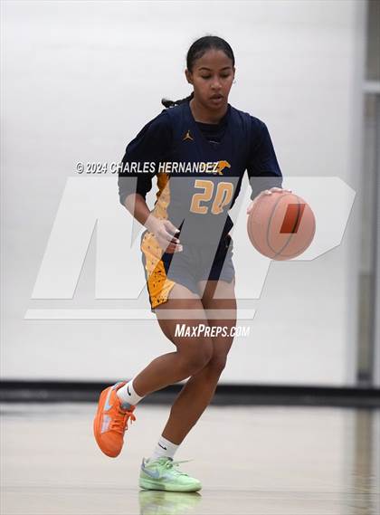 Thumbnail 2 in Cypress Ranch vs Conroe (Lady Tiger Booster Hoops Round Robin) photogallery.