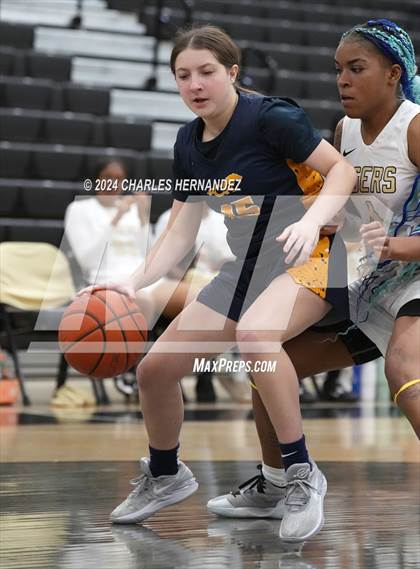 Thumbnail 1 in Cypress Ranch vs Conroe (Lady Tiger Booster Hoops Round Robin) photogallery.