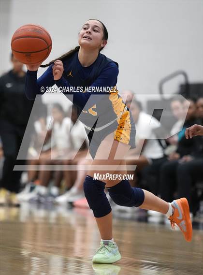 Thumbnail 3 in Cypress Ranch vs Conroe (Lady Tiger Booster Hoops Round Robin) photogallery.