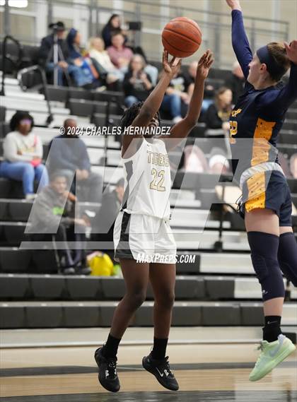 Thumbnail 1 in Cypress Ranch vs Conroe (Lady Tiger Booster Hoops Round Robin) photogallery.