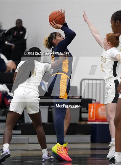 Thumbnail 1 in Cypress Ranch vs Conroe (Lady Tiger Booster Hoops Round Robin) photogallery.