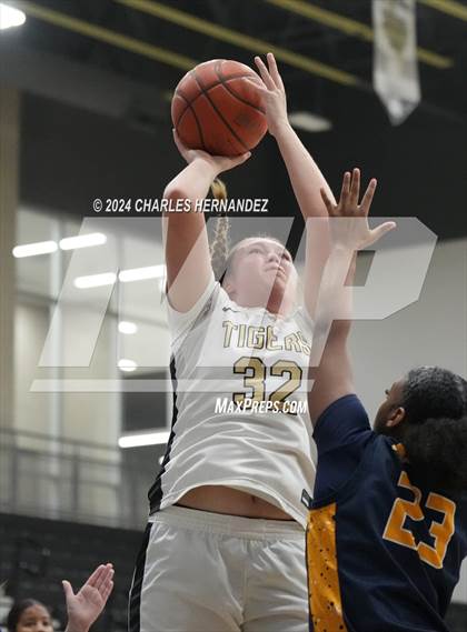 Thumbnail 1 in Cypress Ranch vs Conroe (Lady Tiger Booster Hoops Round Robin) photogallery.