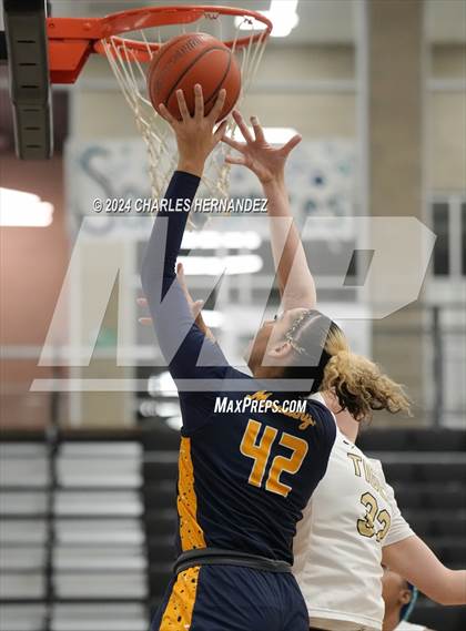 Thumbnail 2 in Cypress Ranch vs Conroe (Lady Tiger Booster Hoops Round Robin) photogallery.