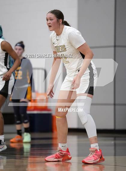 Thumbnail 1 in Cypress Ranch vs Conroe (Lady Tiger Booster Hoops Round Robin) photogallery.