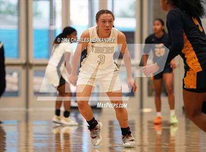 Thumbnail 1 in Cypress Ranch vs Conroe (Lady Tiger Booster Hoops Round Robin) photogallery.