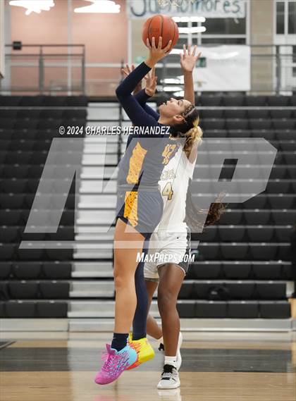 Thumbnail 2 in Cypress Ranch vs Conroe (Lady Tiger Booster Hoops Round Robin) photogallery.