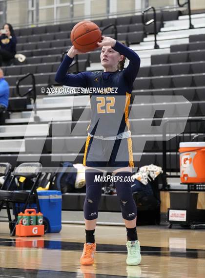 Thumbnail 2 in Cypress Ranch vs Conroe (Lady Tiger Booster Hoops Round Robin) photogallery.