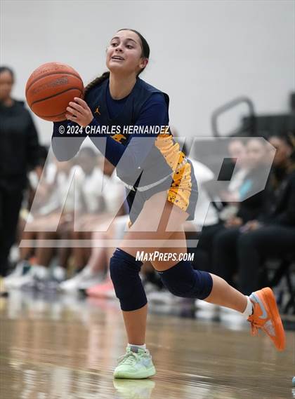 Thumbnail 2 in Cypress Ranch vs Conroe (Lady Tiger Booster Hoops Round Robin) photogallery.