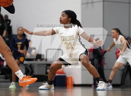 Thumbnail 2 in Cypress Ranch vs Conroe (Lady Tiger Booster Hoops Round Robin) photogallery.