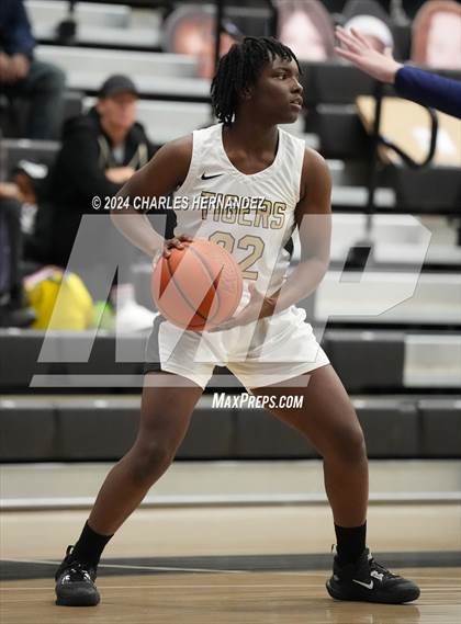 Thumbnail 2 in Cypress Ranch vs Conroe (Lady Tiger Booster Hoops Round Robin) photogallery.
