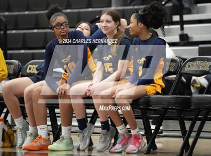 Thumbnail 2 in Cypress Ranch vs Conroe (Lady Tiger Booster Hoops Round Robin) photogallery.
