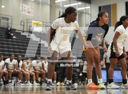 Thumbnail 1 in Cypress Ranch vs Conroe (Lady Tiger Booster Hoops Round Robin) photogallery.