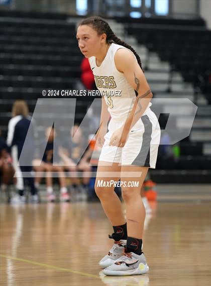 Thumbnail 1 in Cypress Ranch vs Conroe (Lady Tiger Booster Hoops Round Robin) photogallery.