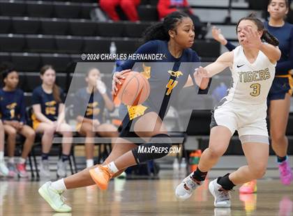 Thumbnail 1 in Cypress Ranch vs Conroe (Lady Tiger Booster Hoops Round Robin) photogallery.
