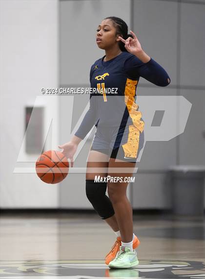 Thumbnail 1 in Cypress Ranch vs Conroe (Lady Tiger Booster Hoops Round Robin) photogallery.