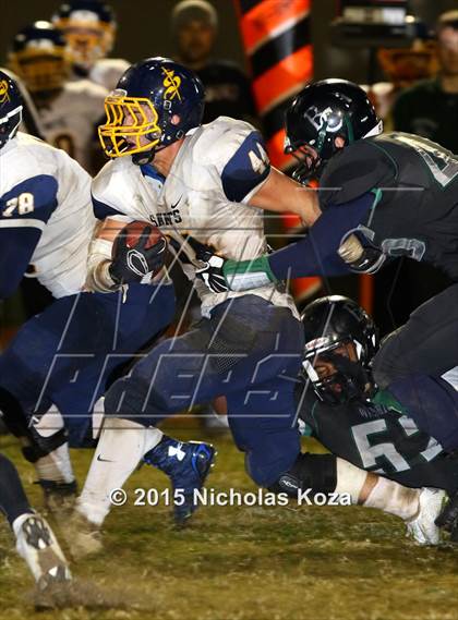 Thumbnail 2 in Crean Lutheran vs. Brethren Christian photogallery.