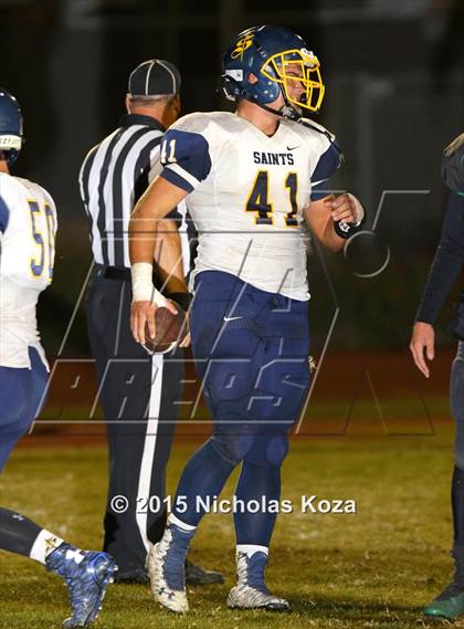 Thumbnail 3 in Crean Lutheran vs. Brethren Christian photogallery.