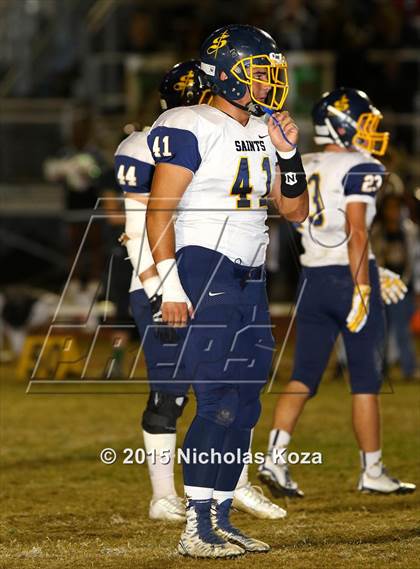 Thumbnail 3 in Crean Lutheran vs. Brethren Christian photogallery.