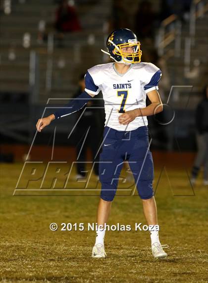 Thumbnail 1 in Crean Lutheran vs. Brethren Christian photogallery.