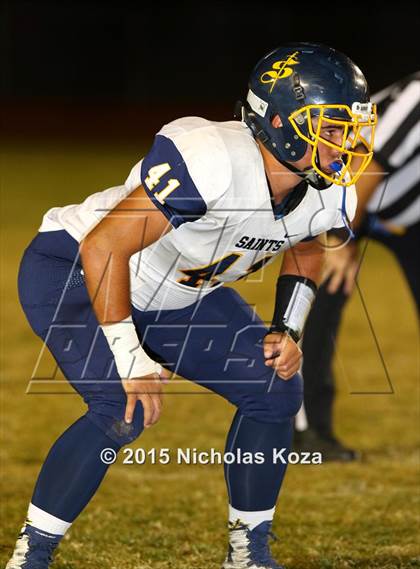 Thumbnail 2 in Crean Lutheran vs. Brethren Christian photogallery.