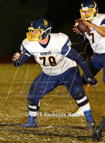 Thumbnail 2 in Crean Lutheran vs. Brethren Christian photogallery.
