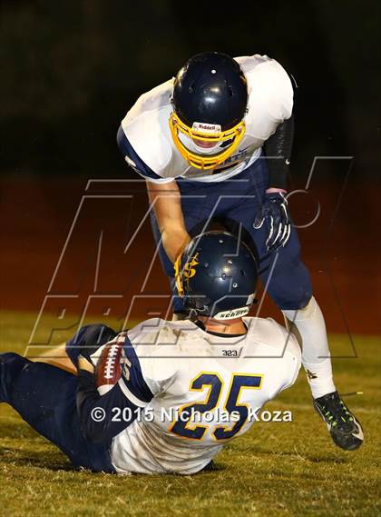 Thumbnail 2 in Crean Lutheran vs. Brethren Christian photogallery.