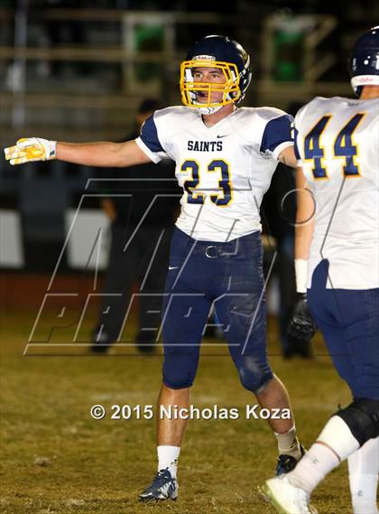 Thumbnail 2 in Crean Lutheran vs. Brethren Christian photogallery.