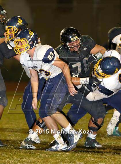 Thumbnail 1 in Crean Lutheran vs. Brethren Christian photogallery.
