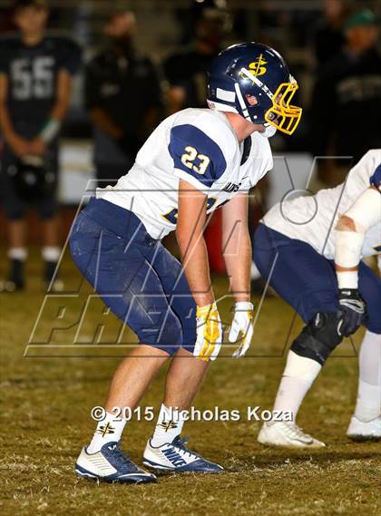 Thumbnail 1 in Crean Lutheran vs. Brethren Christian photogallery.