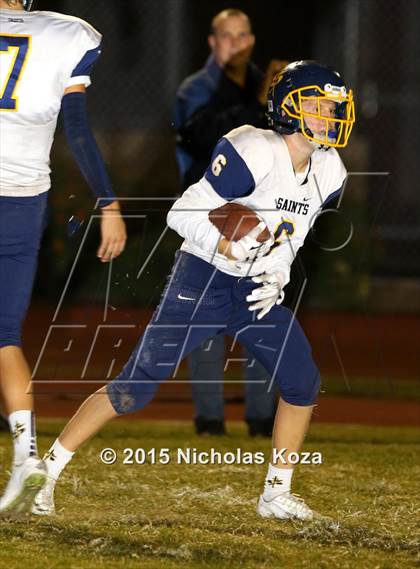 Thumbnail 2 in Crean Lutheran vs. Brethren Christian photogallery.