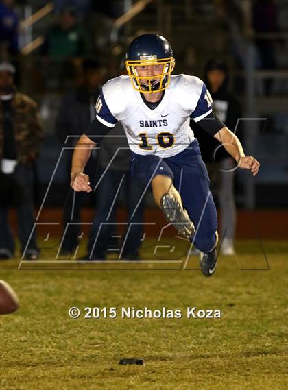 Thumbnail 2 in Crean Lutheran vs. Brethren Christian photogallery.